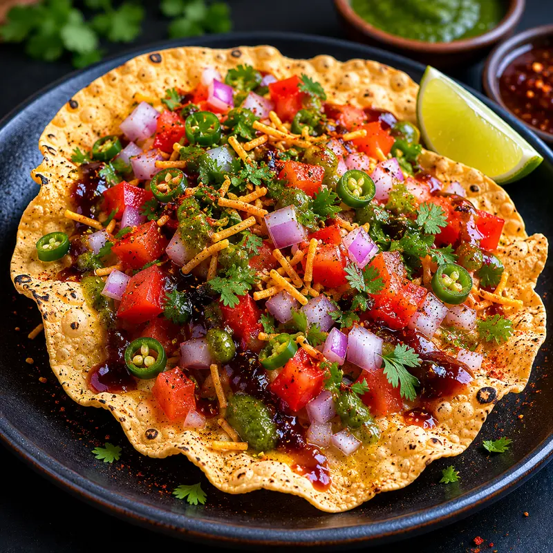 Papadam or Masala Papadam